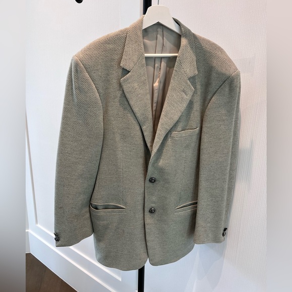 Vintage Gianni Versace wool blazer 50 - Picture 2 of 11